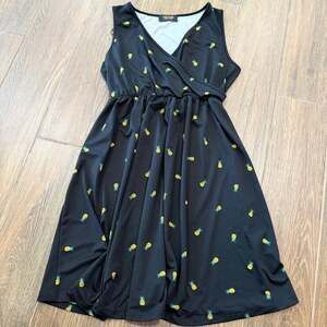 Stitchfix Renee C pineapple dress M lolinda maternity casual